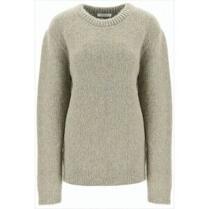Lemaire Soft Plush Sweater With Ribbed Neckline And Relaxed Fit - NWT